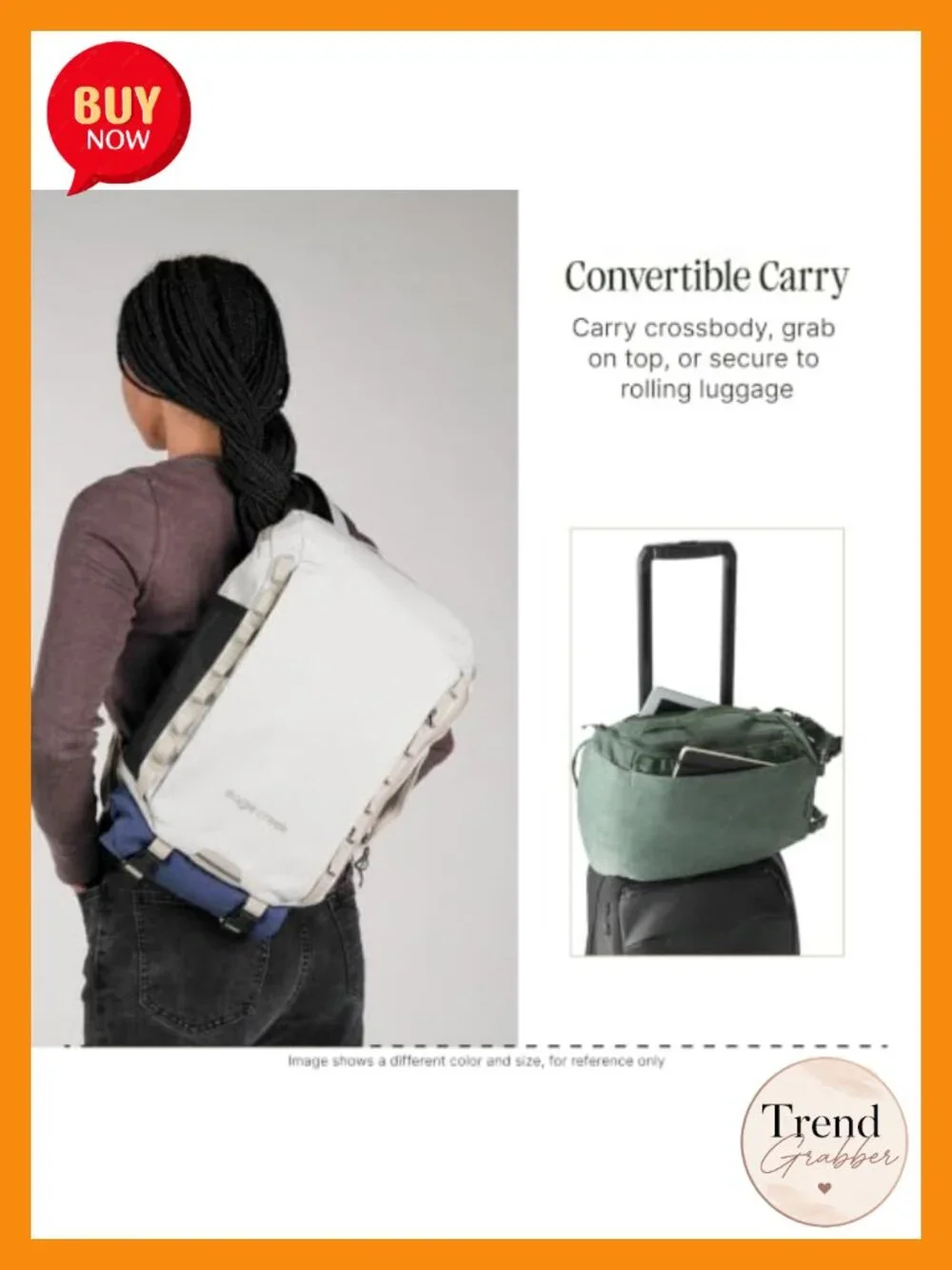 Eagle Creek Explore Sling Pack - Recycled Ripstop Crossbody Travel Bag